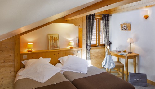Double Room, Balcony, Mountain View (Mansardée sud)