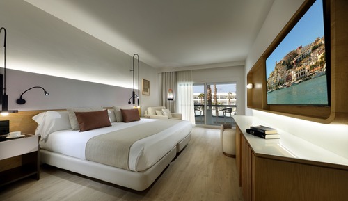 Deluxe Double Room Single Use, Pool View