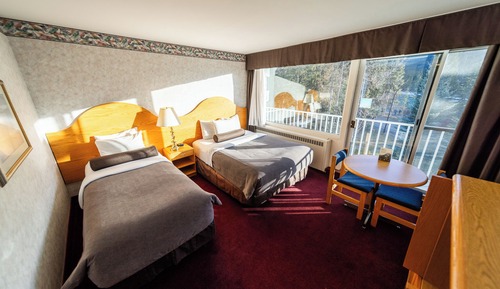 Room, Multiple Beds, River View