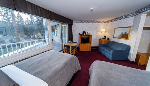 Room, 2 Double Beds, River View