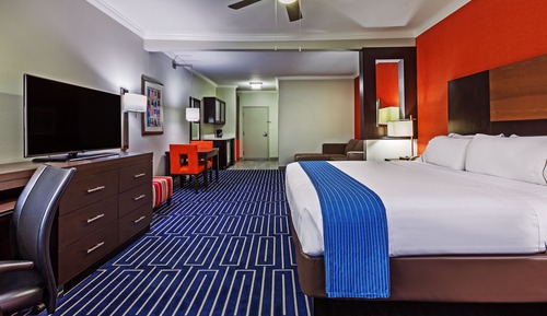Standard Room, 1 King Bed, Accessible (Communication, Roll-In Shower)
