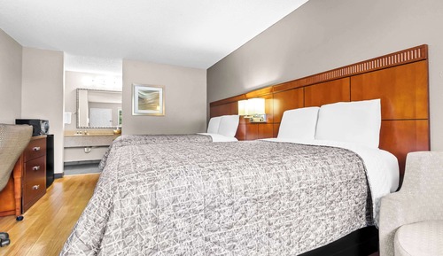 Standard Double Room, 2 Double Beds, Smoking