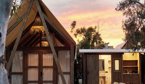 Design Tent, Multiple Beds