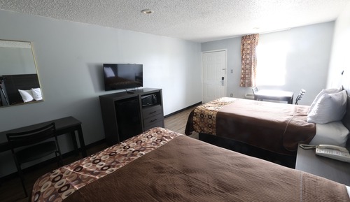 Single Room, 2 Double Beds, Non Smoking