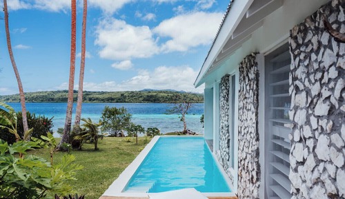 Beachfront Lap Pool Villa