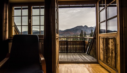 Comfort Studio, 1 Bedroom, Kitchenette, Mountain View (Balcony)