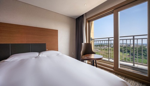 Deluxe Family Room City View (1 Double Bed + 1 Single Bed)
