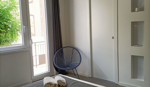 Double Room, Terrace, City View