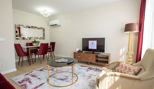 Serviced Apartments with One King and Two Single Beds