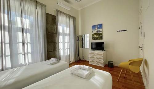 Standard Double or Twin Room, Balcony, City View