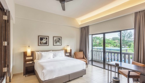 Executive Double Room, Balcony, Pool View