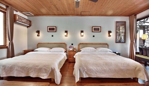 Superior Double Room, 2 Queen Beds, Balcony, River View