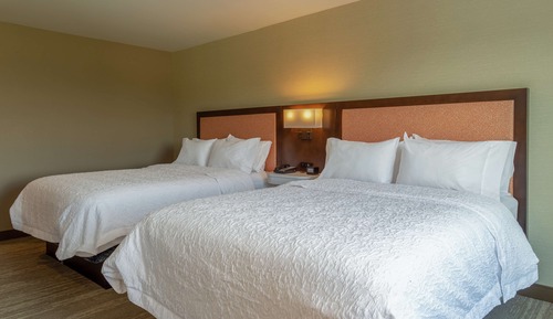 Room, 2 Queen Beds, Refrigerator & Microwave