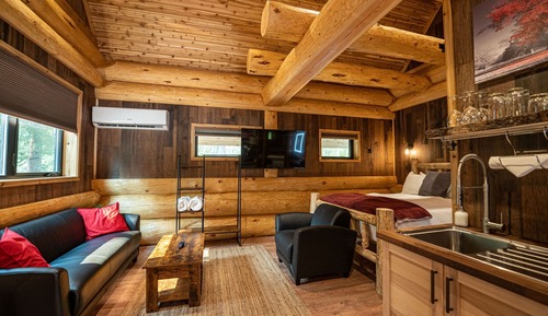 Lazy Bear Log Cabin