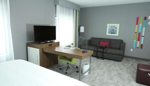 Studio, 1 King Bed, Accessible (Hearing)