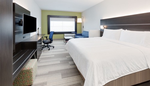 Suite, 1 King Bed, Accessible (Mobility, Roll-In Shower)