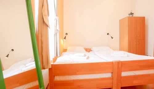 Double or Twin Room, Shared Bathroom, City View