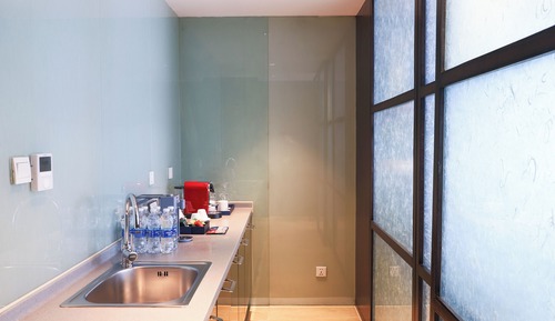 Suite, 1 Bedroom, Kitchen (Living Meeting)