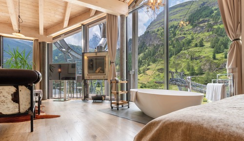 Matterhorn Roof Suite, Balcony (Matterhorn view)