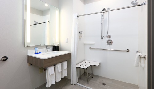 Standard Room, 1 King Bed, Accessible (Comm, Roll-In Shower)