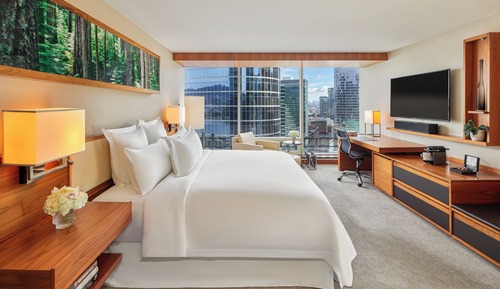 Deluxe City View with Jetted Tub Room, 1 King Bed
