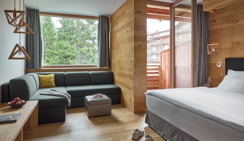 Deluxe Room, 1 Double Bed with Sofa bed, Balcony