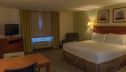 Studio Suite, 1 King Bed, Mobility Accessible (Roll-In Shower)