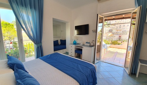 Double Room, Terrace (Rose di mare)