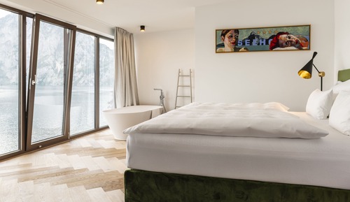 Panoramic Suite, Balcony, Lake View (Traunsee)