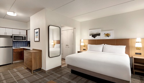 Studio Suite, 1 King Bed, Kitchen