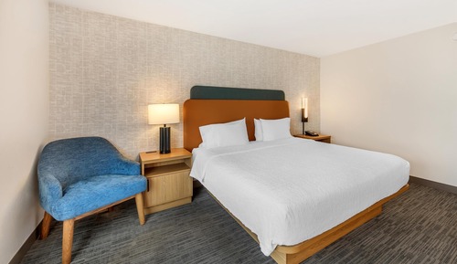 Room, 1 King Bed, Refrigerator & Microwave