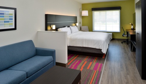Suite, 1 King Bed, Accessible (Mobility, Roll-In Shower)
