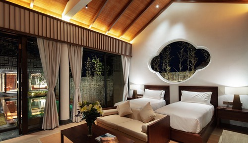 Private Villa Twin Bed