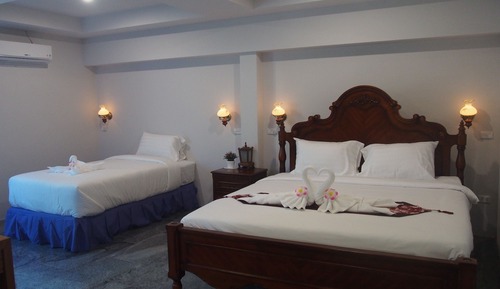 Family Double and Single Bed