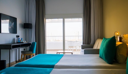 Premium Double Room, Terrace, Harbor View