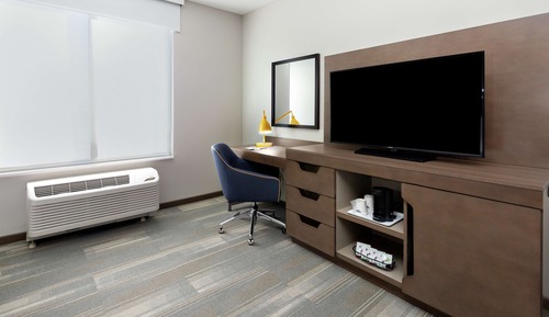 Suite, 1 King Bed, Accessible (Roll-In Shower, Hearing & Mobility)