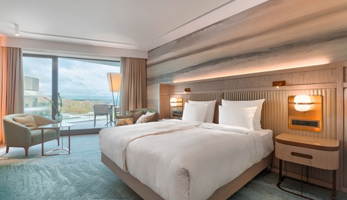Deluxe Room, 1 King Bed (Side View)