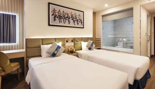 Deluxe Double or Twin Room, Sea View