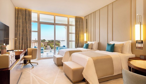 Deluxe Room, 2 Twin Beds, Non Smoking, Balcony
