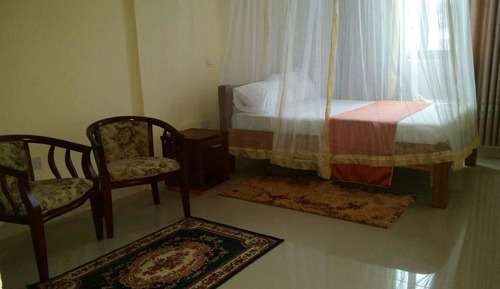 Basic Single Room, 1 Double Bed, Non Smoking, City View