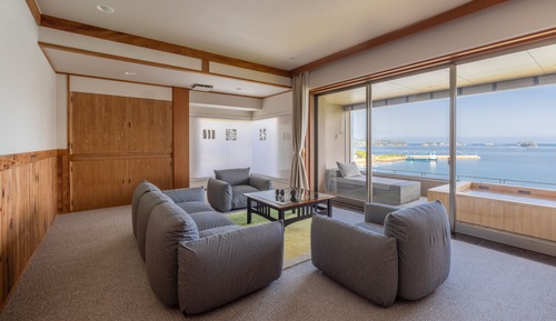 Suite with Sea View, Non Smoking, Open air-Bath