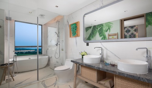 Suite, 2 Bedrooms, Garden View (Living)