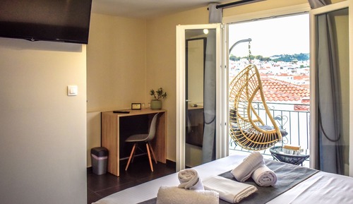 Luxury Double Room, Balcony, Sea View