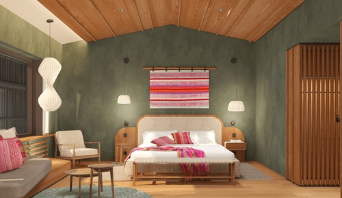 Comfort Suite, 1 King Bed, Mountain View
