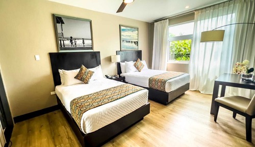 Deluxe Room, 2 Double Beds, Kitchenette