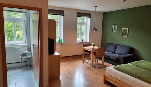 Studio, 1 Double Bed, Park View