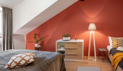 Two Bedroom Apartment Attic Leaf 