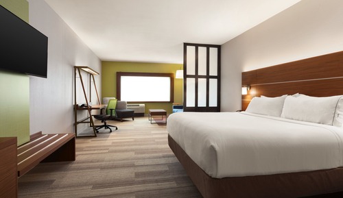 Suite, 1 King Bed with Sofa bed (Living Area)