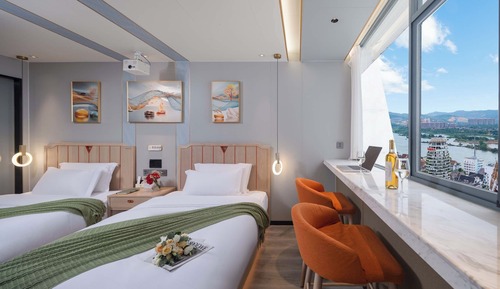 Standard Twin Room, Hill View