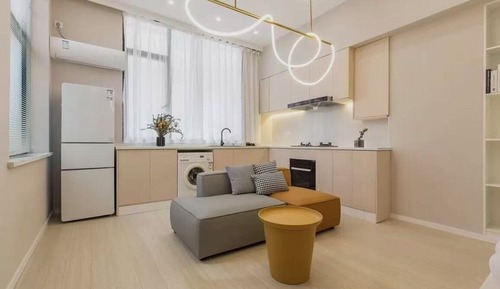 Senior Apartment, 1 Double Bed, Kitchen